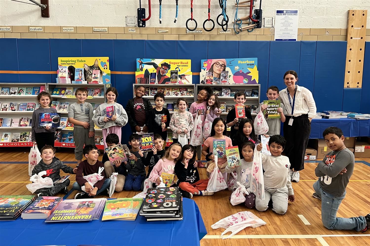 book fair students